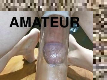 amateur, énorme-bite, jouet, point-de-vue, fétiche, solo, bite