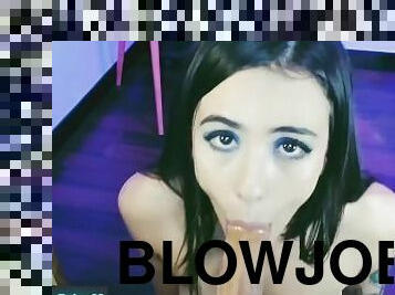 Gia_Baker Crazy Sloppy Deep Throat BlowJob