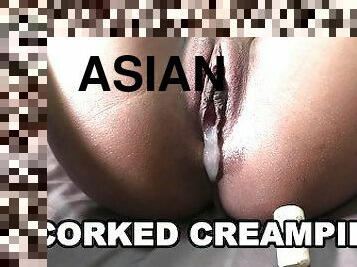 asiatisk, storatuttar, gigantisk-kuk, tonåring, hardcore, casting, creampie, naturlig, tuttar, filipinsk