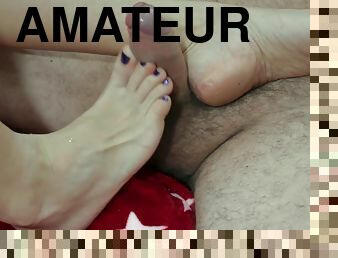 My Feet Games Withhis Dick Footjob