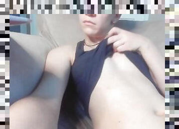 Dick in Gym Shorts FTM Trans Man