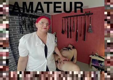 Goddess Andreea - Cock Torture With Pump