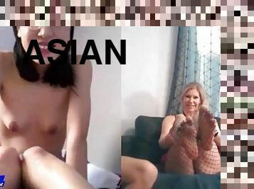 June Liu ?? / SpicyGum - Quarantine Sex/Video Call Game with Kate (Short V)