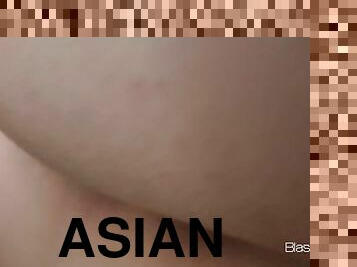 asiatique, orgasme, amateur, anal, ébène, interracial, japonais, black, couple, première-fois