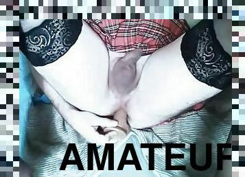 fisting, amatör, anal, leksak, ensam, hora-whore