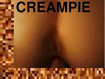 White teen creampied