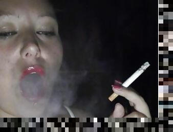 amateur, babes, rubia, británico, fetichista, a-solas, fumando