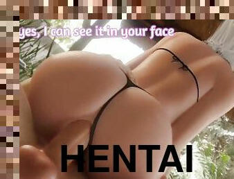 anal, anime, hentai, par-voie-orale, douleur, fessée