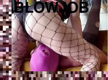 ekstrem, blowjob, deepthroat, bdsm, slave, ludder, femdom