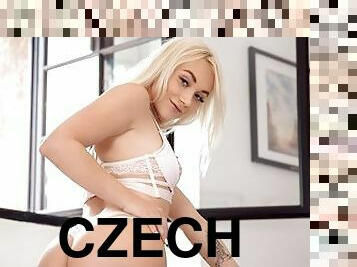 blasen, junge, schwer, pornsterne, blondine, czech, wirklichkeit, glied, kleine-titten