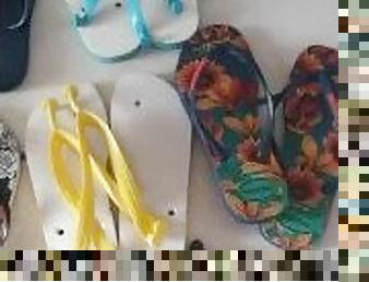 @tici_feet my havaianas flip flop collection (incomplete)