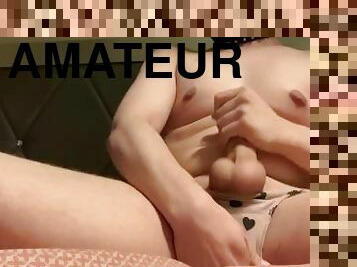 masturbation, amatör, cumshot, leksak, fetisch, ensam