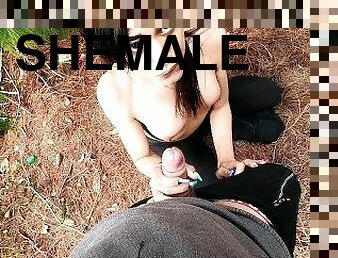 rumpe, pappa, onani, offentlig, shemale, anal, blowjob, cumshot, latina, creampie