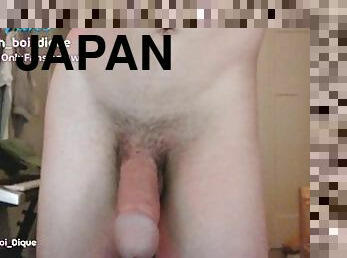 masturbation, cumshot, gigantisk-kuk, gay, japansk, avrunkning, massiv, mjölk, vått, twink