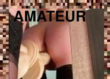 röv, masturbation, orgasm, fitta-pussy, amatör, brudar, hardcore, creampie, strumpor, ritt