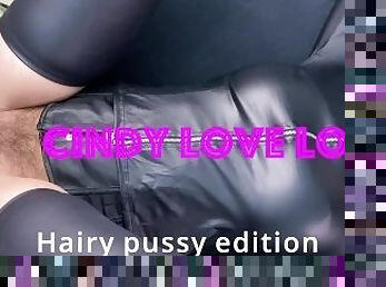 store-pupper, hårete, pussy, deepthroat, creampie, rødhåret, cum, søster, latex, pikk