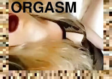 gigantisk, orgasm, amatör, brudar, milf, pov, blond, ensam