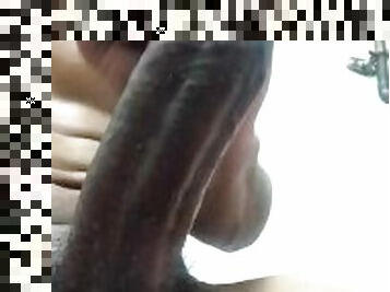 Extra Large Black Dick Teasing