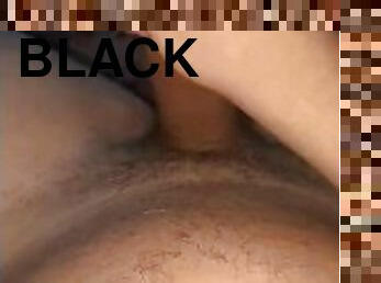 Big black dick New Years stroking