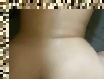 pantat, posisi-seks-doggy-style, orgasme, amatir, remaja, latina, sudut-pandang, berambut-cokelat