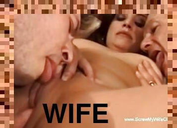 Swinger Wife Loves This Crazy Threesome Loving Moment