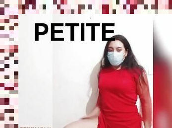 masturbation, joufflue, bout-a-bout, petite