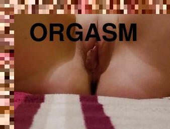 masturbação, orgasmo, cona-pussy, esguincho, amador, adolescente, brinquedo, sozinho