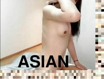 asiatisk, fet, shemale, transa, bbw, ladyboy, knullande, söt, dominans