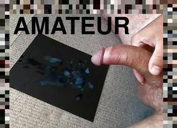 masturbation, amateur, ejaculation-sur-le-corps, énorme-bite, ados, branlette, secousses, ejaculation, piscine, solo