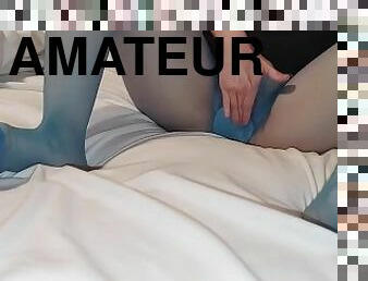 masturbation, orgasme, collants, chatte-pussy, amateur, babes, milf, bas, lingerie, fétiche