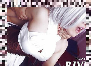 Riven Losing Top lane - League of Legends (Cosplay Test)