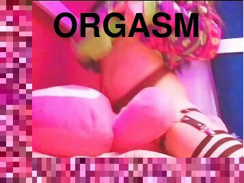 orgasm, fitta-pussy, lesbisk, fingerknull, tight, jeans
