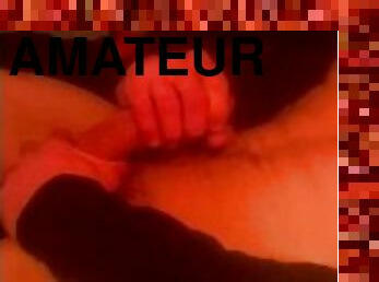 masturbation, amatör, avrunkning, ensam