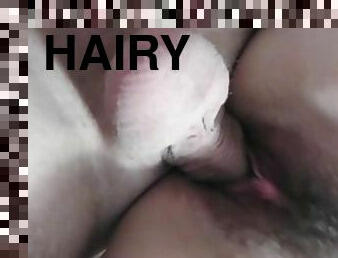 poilue, chatte-pussy, femme, ejaculation-sur-le-corps, maison, ejaculation, pute, brunette