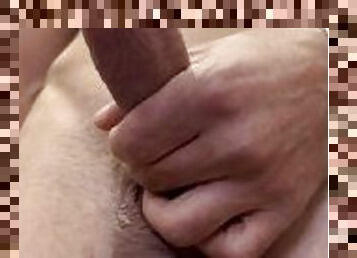 masturbation, amateur, fellation, ejaculation-sur-le-corps, énorme-bite, gay, branlette, secousses, ejaculation, solo