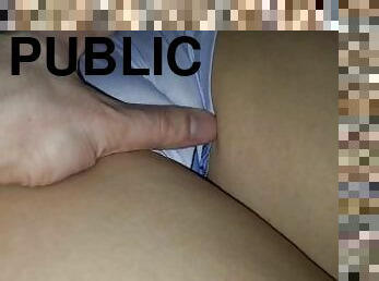 publik, fitta-pussy, amatör, pov, brittisk, tight, cameltoe, verklighet, tår