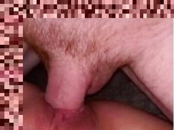 SLOW MOTION!!!! Stretching Out This Besutiful Tiny Little Pussy With My HUGE Cock!!!!