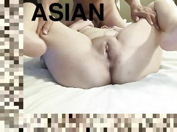 Asian Pinay Wife ASS FUCKED!! Wasak na naman ng puke at pwet ng aking partner