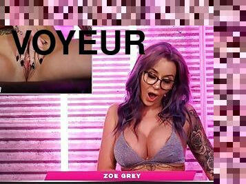 Voyeur with Babestation Pervcam - See Zoe Grey's Pussy