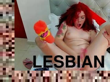 mastubasi, umum, muncrat, sayang, lesbian-lesbian, mainan, latina, filipina