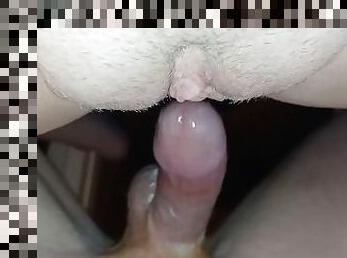 fitta-pussy, amatör, milf, creampie, bbw, pov, sprut, perfekt