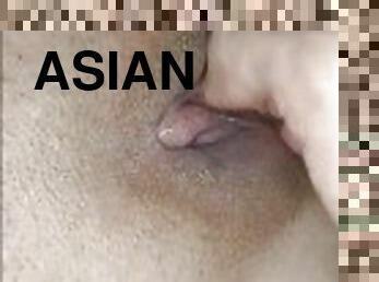 asiatisk, fisting, orgasm, fitta-pussy, kvinnligt-sprut, fru, anal, leksak, hardcore, fingerknull