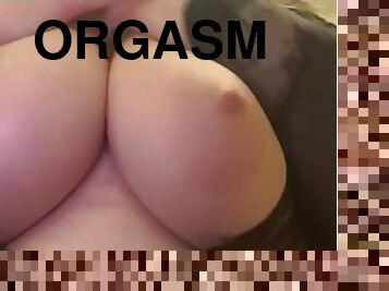 röv, storatuttar, fet, gigantisk, masturbation, bröstvårtor, orgasm, amatör, bbw, blond