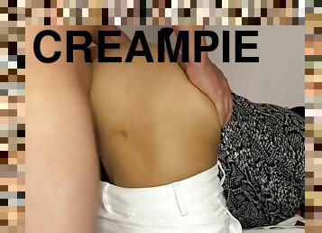 røv, amatør, mor, creampie, webcam