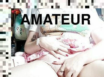 masturbaatio, orgasmi, amatööri, lelu, lunttu, söpö, fetissi, soolo