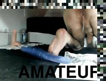 amatör, anal, leksak, gay, dildo, fetisch, ensam, hårt