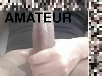 masturbation, amateur, ejaculation-sur-le-corps, énorme-bite, ados, branlette, secousses, ejaculation, solo, virgin