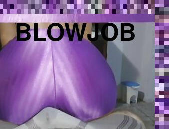 blowjob-seks-dengan-mengisap-penis, sudut-pandang, celana-dalam-wanita, sperma, ruang-olahraga, celana-dalam