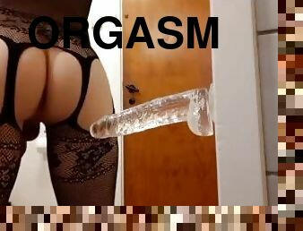 masturbation, orgasm, pissande, amatör, gigantisk-kuk, hardcore, avrunkning, dildo, ensam, verklighet