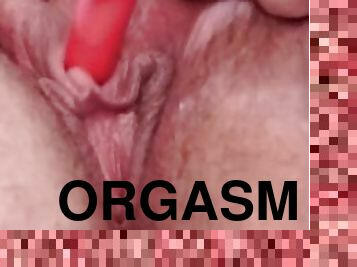 clito, grosse, masturbation, orgasme, chatte-pussy, amateur, jouet, latina, belle-femme-ronde, solo